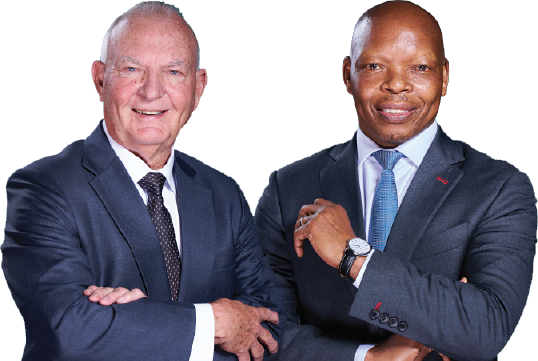 Dorian Emmett & Lwazi Bam [photo]