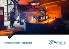 Tax transparency report 2025 [cover]